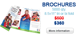 Full color brochures special