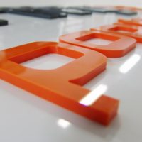 acrylic letters