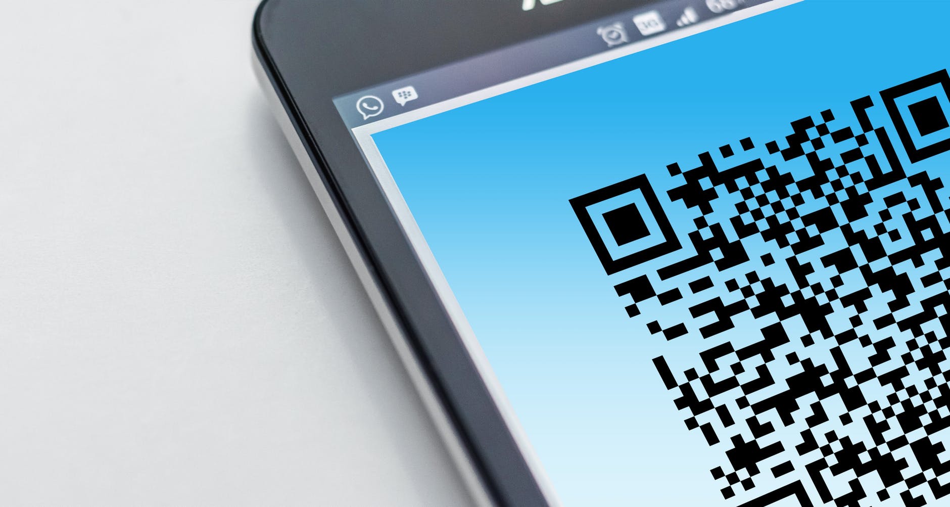 printed QR codes are ideal if you have your own Messenger Bot