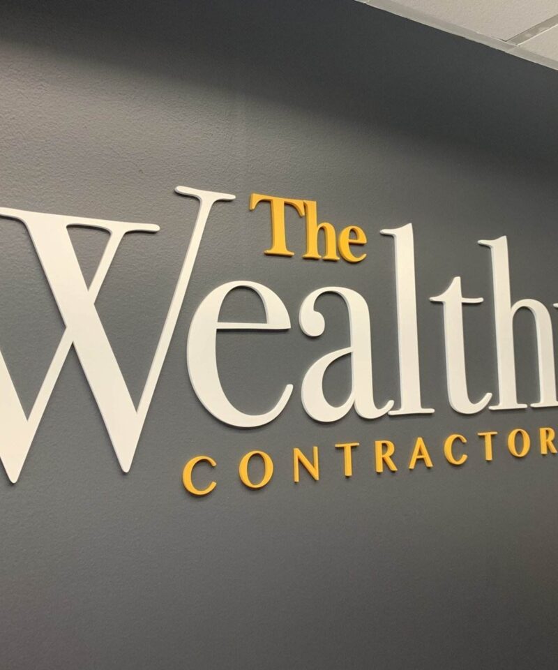 acrylic 3d signs